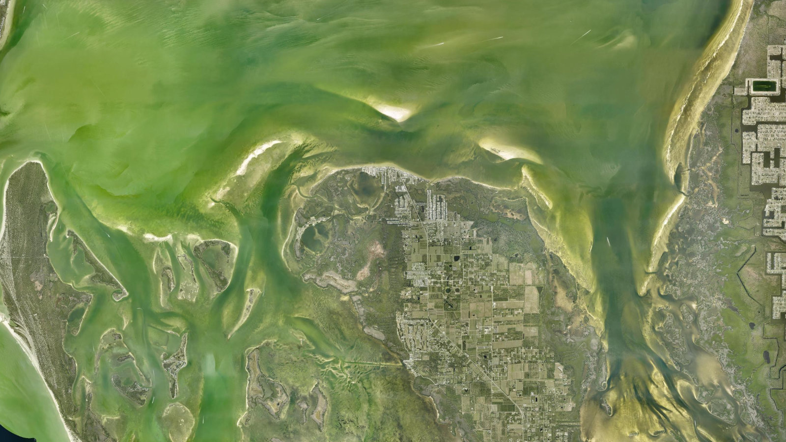 Satellite map of Bokeelia / Pine Island, Florida