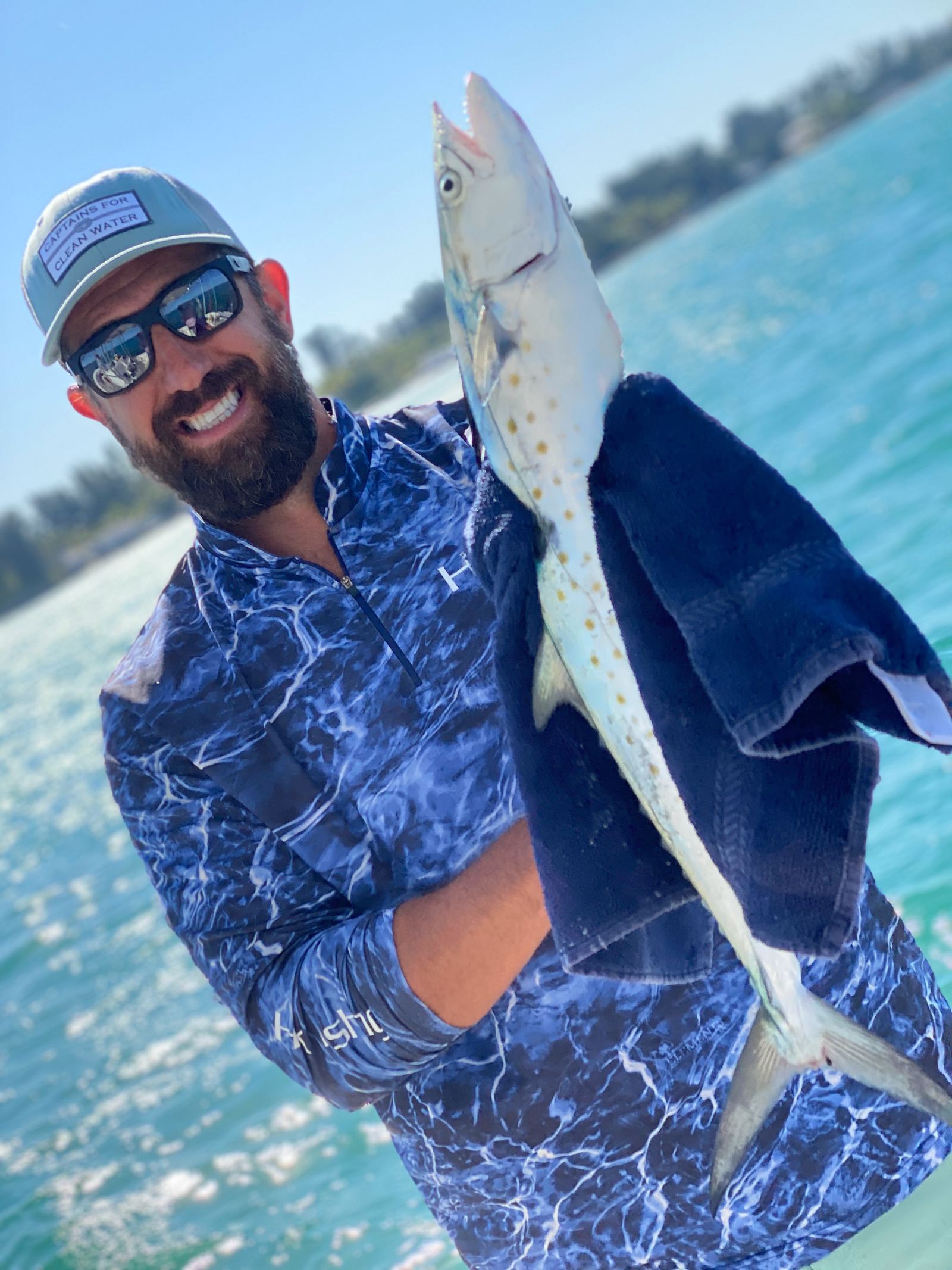 A Spanish mackerel taken on the troll